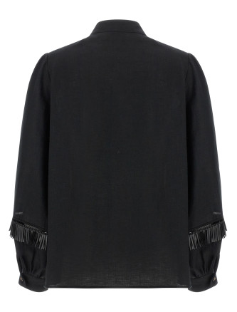 Көйлек, блузка KITON Fringed shirt (D61425H0969003002) #