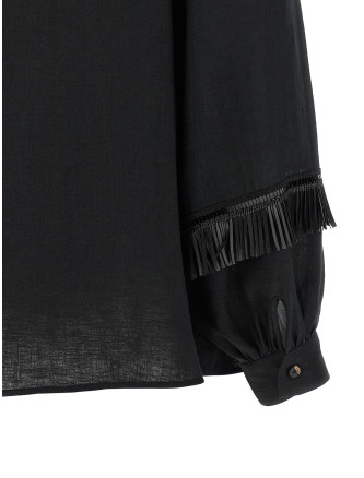 Көйлек, блузка KITON Fringed shirt (D61425H0969003002) #