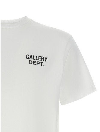 Футболка GALLERY DEPT. 'GD Logo Dusty' (TOP043CLEANWHITE) #