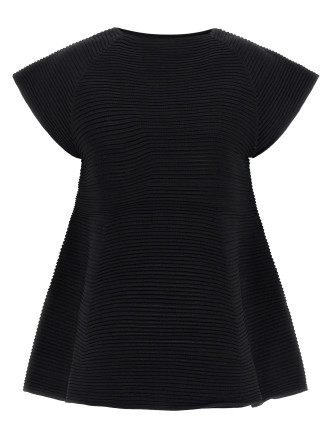 'Corrugated Knit' dress