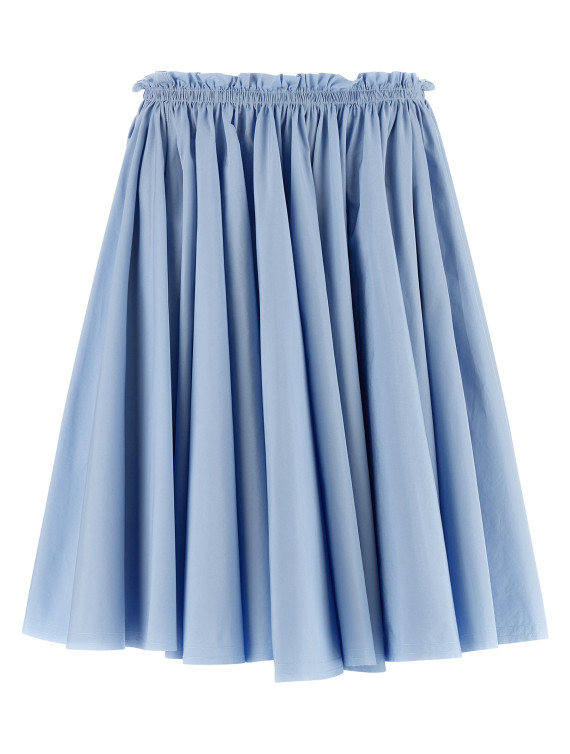 Миди AMI PARIS Wheel skirt (FSK444CO0063484) #1