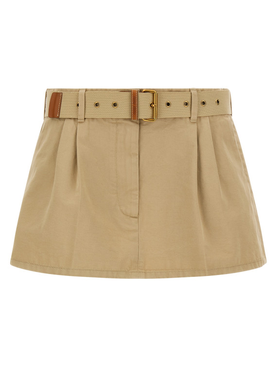 Макси MIU Belt skirt (MG2637SOOO19EKF0006) #1
