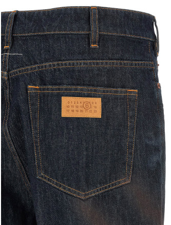 Джинсы MM6 MAISON MARGIELA 5-pocket jeans (SH2LA0052M30055963) #
