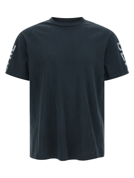 'French Collector' T-shirt (TOP038WASHEDBLACK) #1