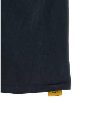 'French Collector' T-shirt (TOP038WASHEDBLACK) #