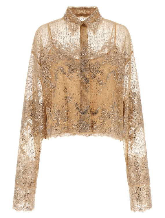 Рубашка, блузка ERMANNO SCERVINO Embroidery shirt (D482K726CSCTUJP51315) #1