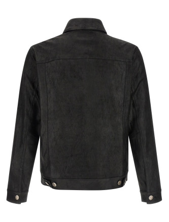 Кожаная куртка GIORGIO BRATO Leather jacket (GU26S24094MGSDNERO) #