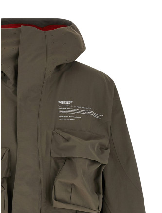 Парка UNDERCOVER Technical parka (UC1F4202GRAYKHAKI) #