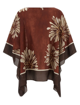 Рубашка, блузка BRUNELLO CUCINELLI Silk scarf blouse (MQ954HT502C008) #