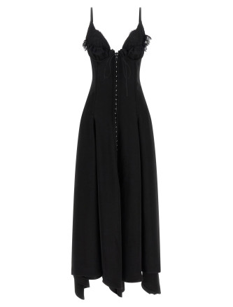 Макси MCQUEEN Gancini dress