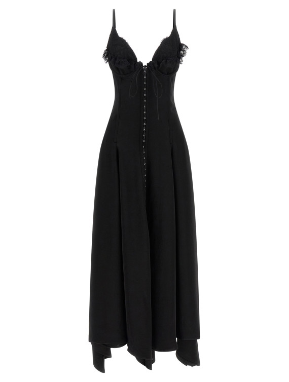 Макси MCQUEEN Gancini dress (863779QEAHZ1000) #1