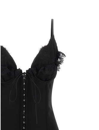 Макси MCQUEEN Gancini dress (863779QEAHZ1000) #