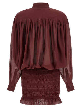 'Rania' dress (TM190156ATNC108ROUGENOIR) #