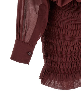 'Rania' dress (TM190156ATNC108ROUGENOIR) #