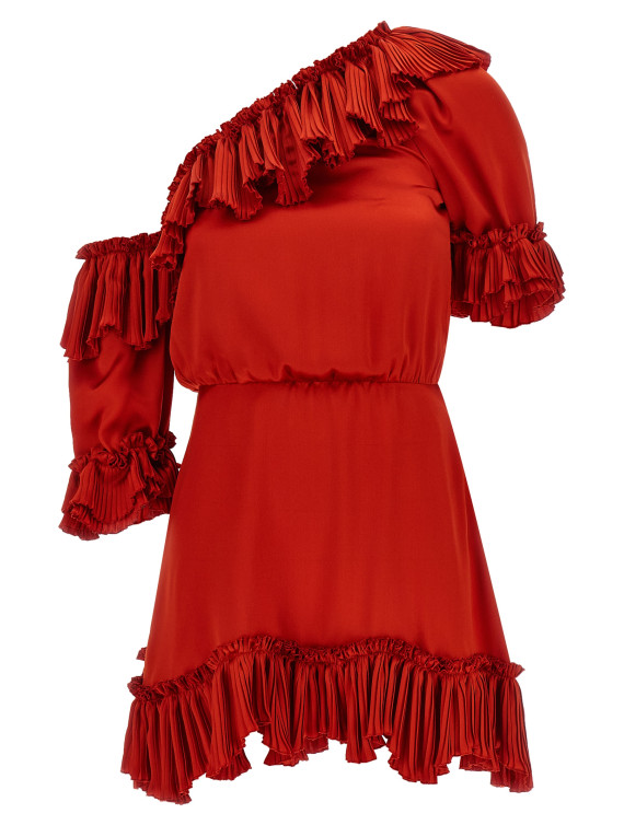 Мини SAINT LAURENT Silk dress (862002Y7G276850) #1