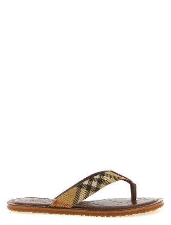 Шлепанцы BURBERRY 'Pavillon'