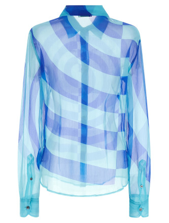 Рубашка, блузка DRIES VAN NOTEN 'Cloudy' (2610107663093504) #