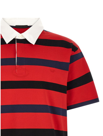 Поло PRADA Striped polo shirt (UJN989SOOO19FAF0E7D) #