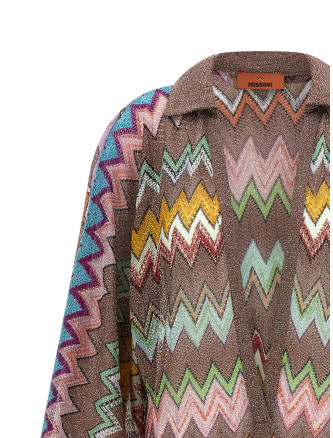 Макси MISSONI Chemisier dress (MS26SQ1ZBR014KSM9YK) #