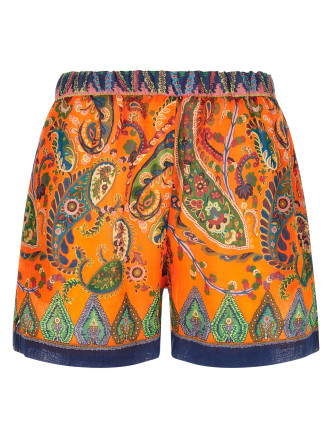 Бермуды, шорты ETRO Ramie shorts