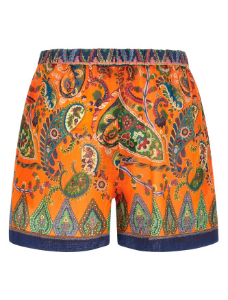 Бермуды, шорты ETRO Ramie shorts (WRPA0014AKF31X0852) #