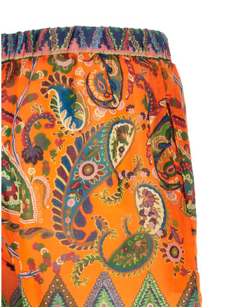 Бермуды, шорты ETRO Ramie shorts (WRPA0014AKF31X0852) #