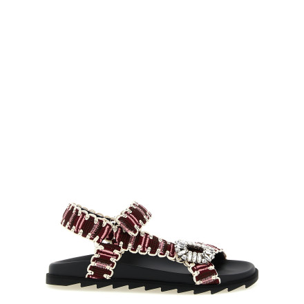 Плоские сандалии ROGER VIVIER 'Slidy Viv'