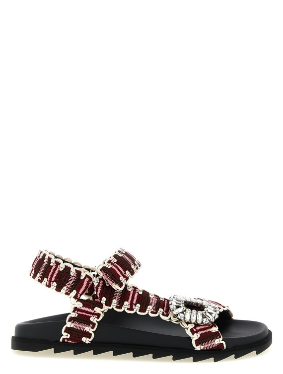 Плоские сандалии ROGER VIVIER 'Slidy Viv' (RVW45844700V7SR613) #1