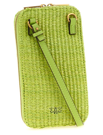 Хай-тек PINKO Raffia smartphone holder (106723A391VV0Q) #