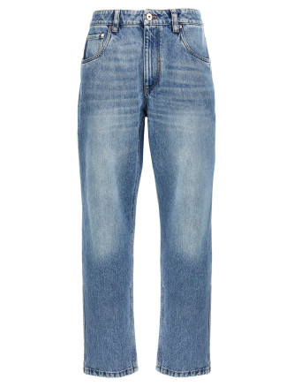 'Monile' denim jeans