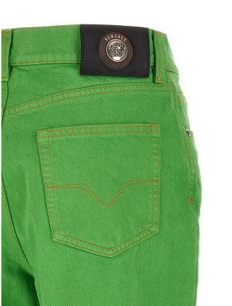 Джинсы VERSACE Capri jeans (10237411A178711DB00) #