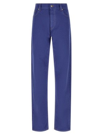 Джинсы VERSACE Straight leg jeans