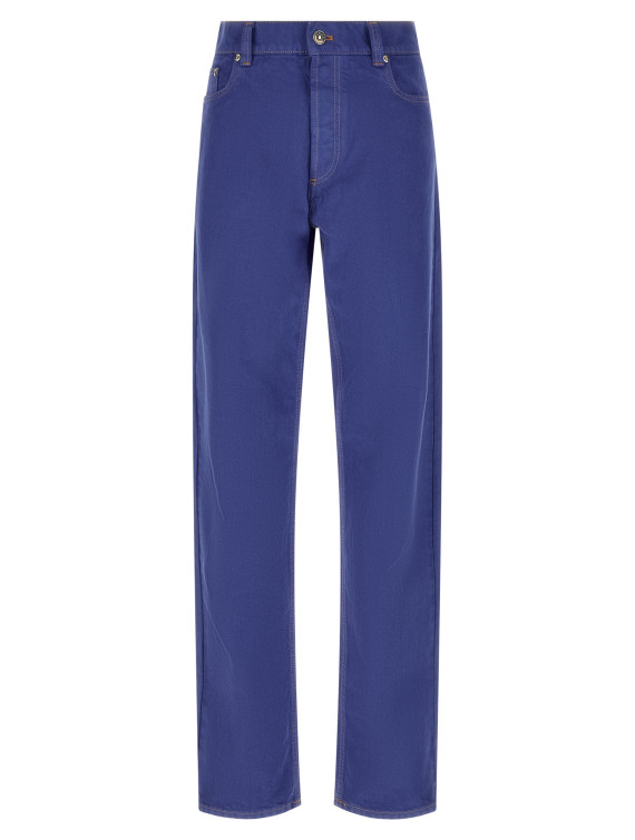 Джинсы VERSACE Straight leg jeans (10245691A178711DB10) #1