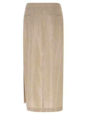 Миди PESERICO Lamé thread skirt (E0521200598942) #
