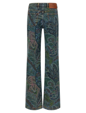 Джинсы ETRO Floral print jeans (WRNB0026AKI31S9882) #