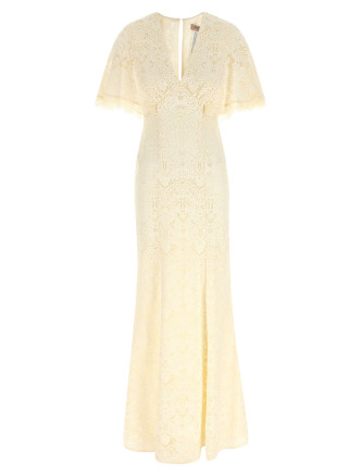 Макси TWIN SET Lace dress