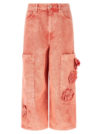 Джинсы GANNI Cropped jeans