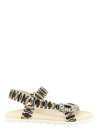 Плоские сандалии ROGER VIVIER 'Slidy Viv'