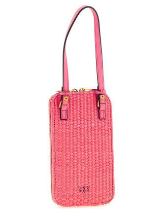 Хай-тек PINKO Raffia smartphone holder (106723A391N17Q) #