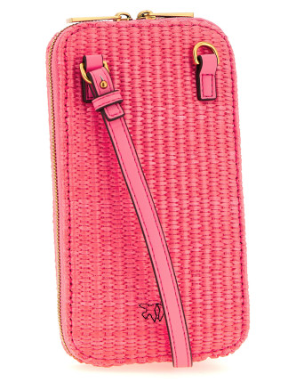 Хай-тек PINKO Raffia smartphone holder (106723A391N17Q) #