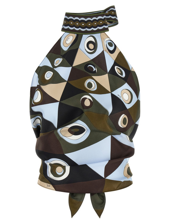 Повседневный топ EMILIO PUCCI 'Occhi' (6HRM426H721048) #1