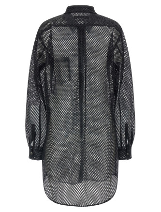 Рубашка, блузка COMME DES GARCONS BLACK Mesh shirt (1QB0161) #