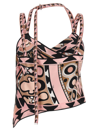 Повседневный топ EMILIO PUCCI 'Soleil' (6HRM476H854063) #