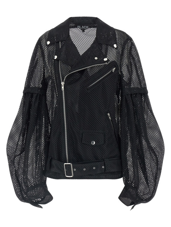 Повседневная куртка COMME DES GARCONS BLACK Mesh jacket (1QJ0101) #1