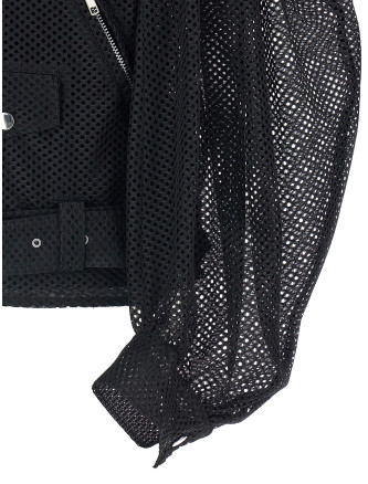 Повседневная куртка COMME DES GARCONS BLACK Mesh jacket (1QJ0101) #