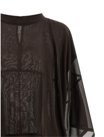 Рубашка, блузка DI.LA3 PARI' 'Coda' (C97MARRONE) #