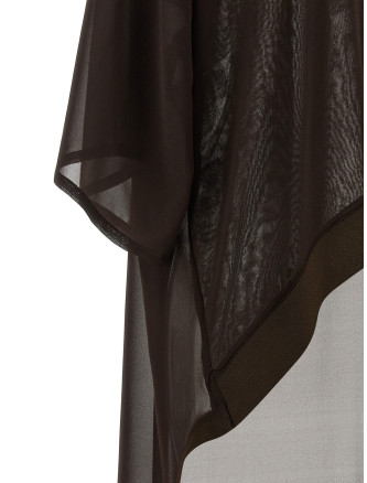 Рубашка, блузка DI.LA3 PARI' 'Coda' (C97MARRONE) #