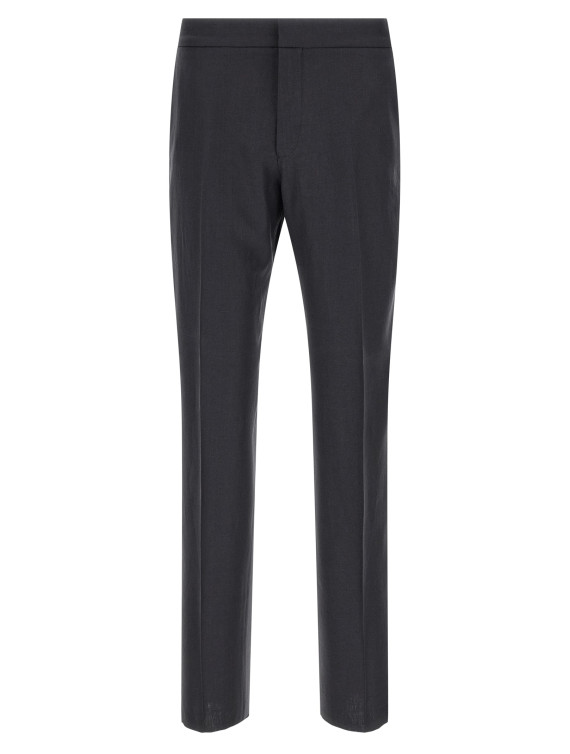 Брюки ZEGNA Linen trousers (UHI35A3TZ50412) #1