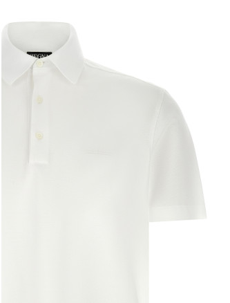 Поло ZEGNA Piqué cotton polo shirt (UH348A3H794100) #