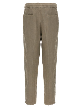 Брюки BRUNELLO CUCINELLI Linen trousers (M243DE1710C6018) #